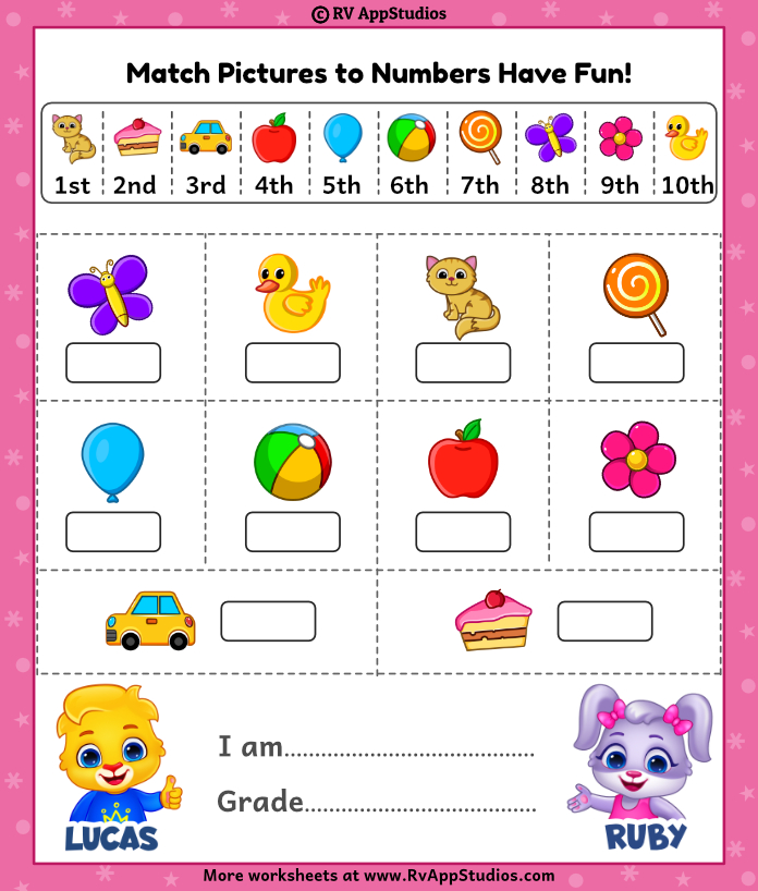 60 Worksheet About Ordinal Numbers 34