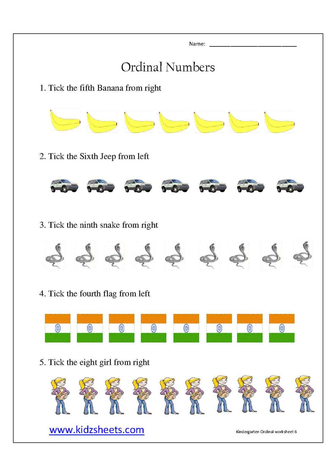 60 Worksheet About Ordinal Numbers 35