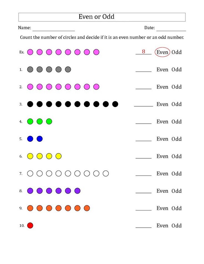 61 Even And Odd Worksheets 17