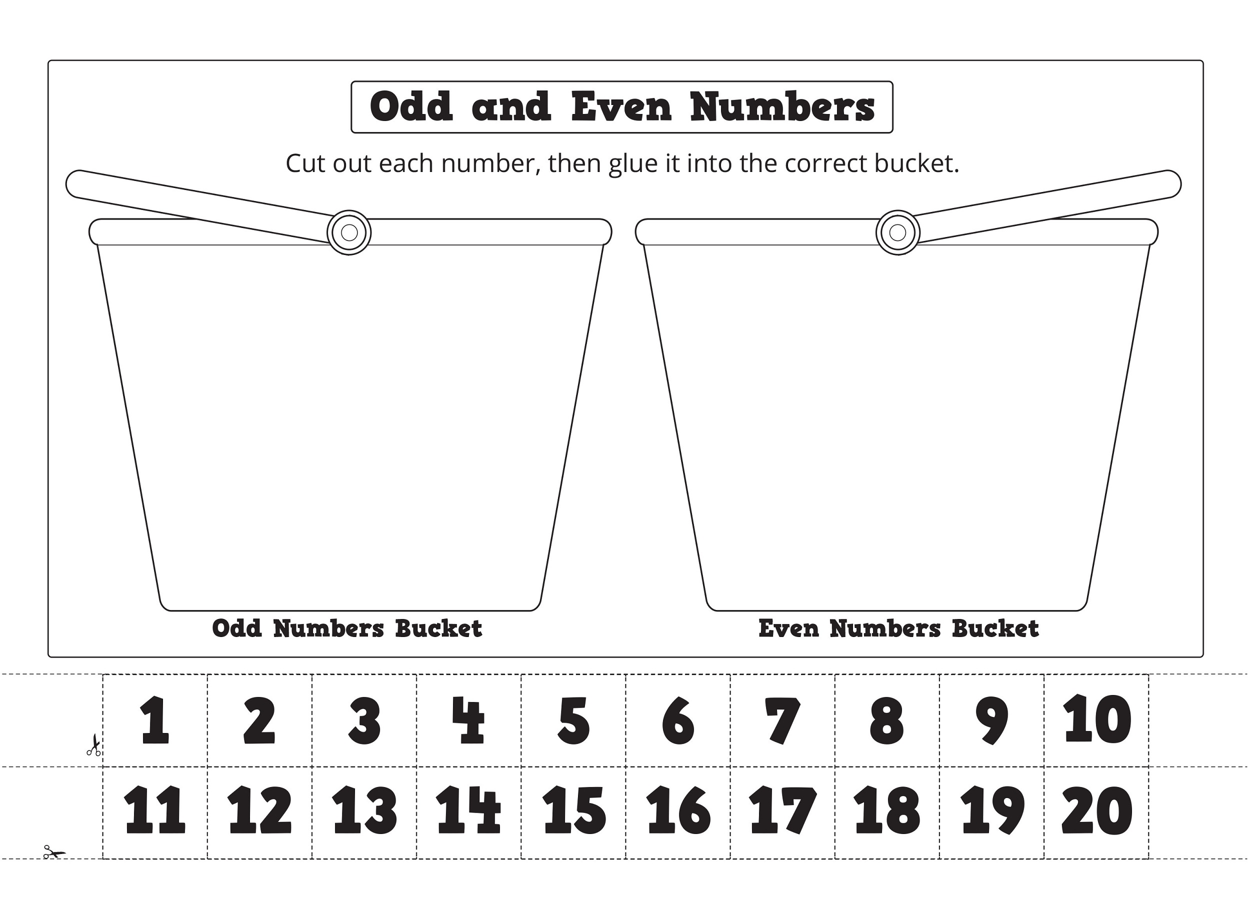 61 Even And Odd Worksheets 4