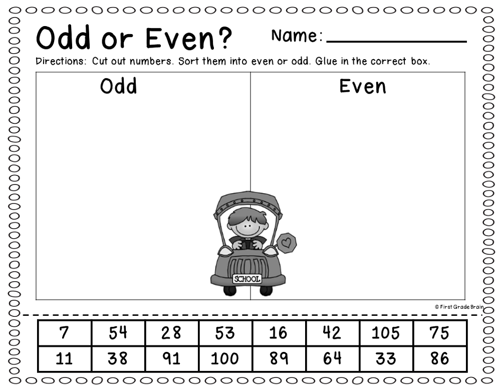 61 Even And Odd Worksheets 44