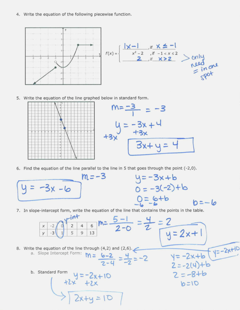 61 Graphing Trig Functions Worksheet 44