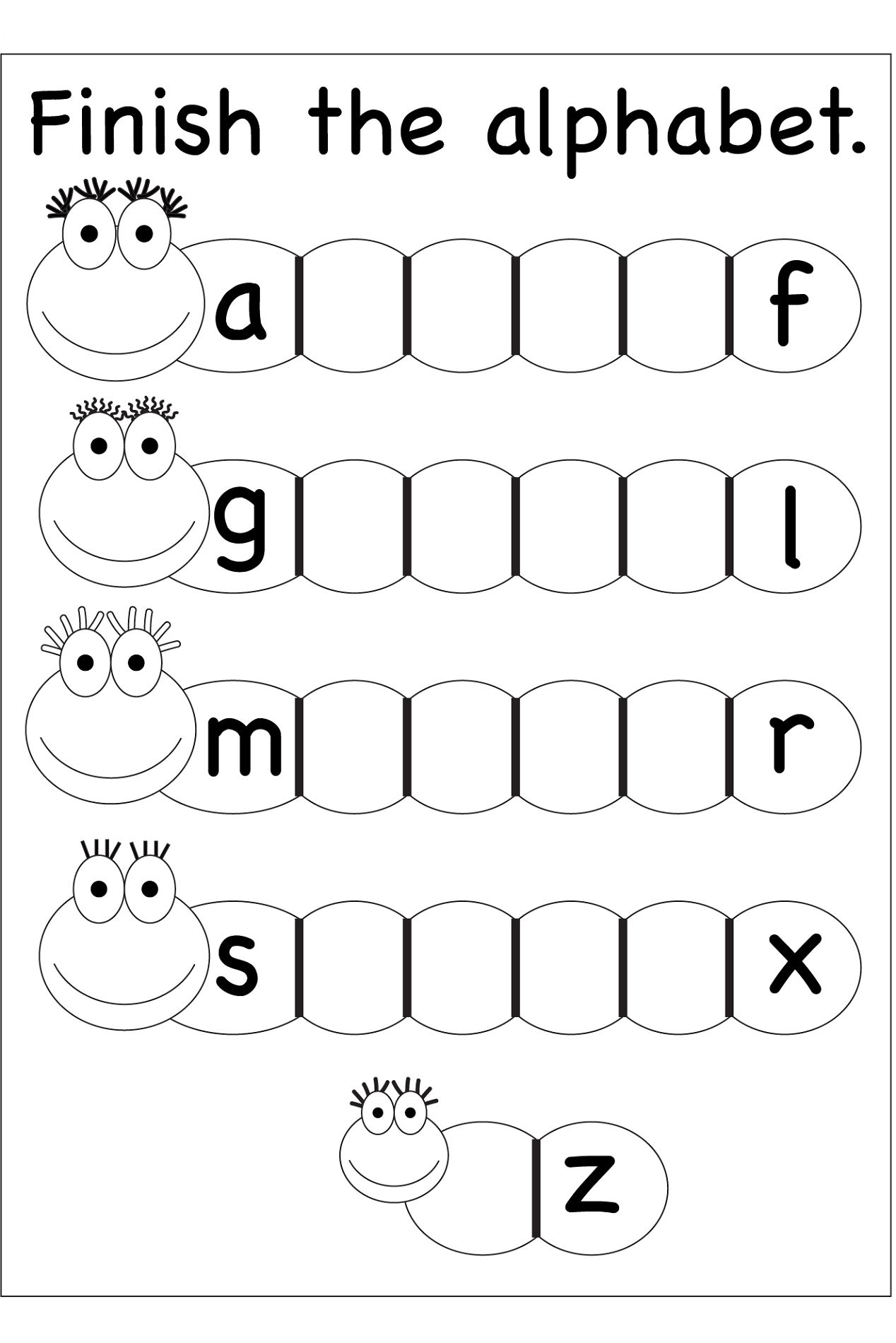 62 Pre K Tracing Worksheets 32