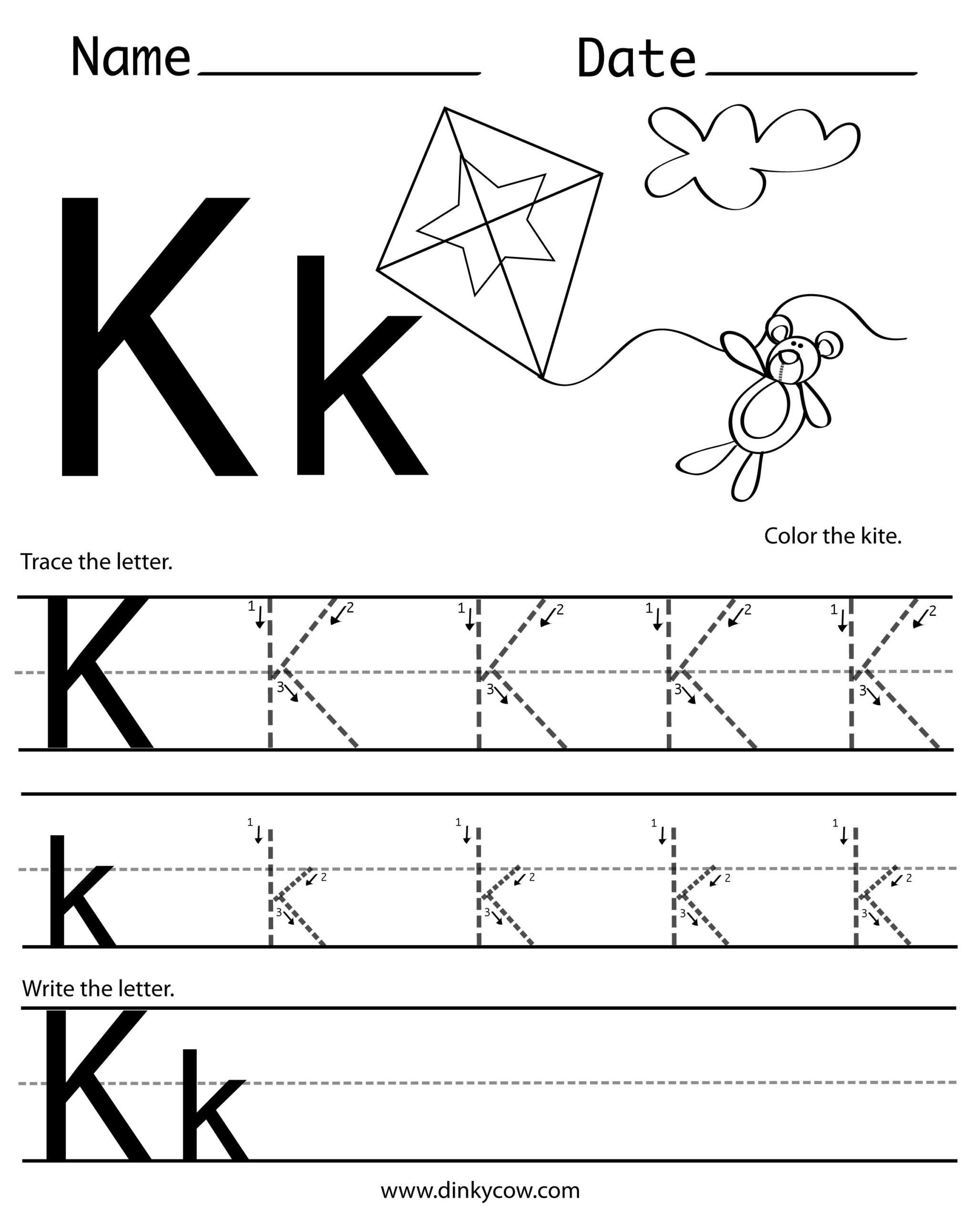 62 Pre K Tracing Worksheets 36