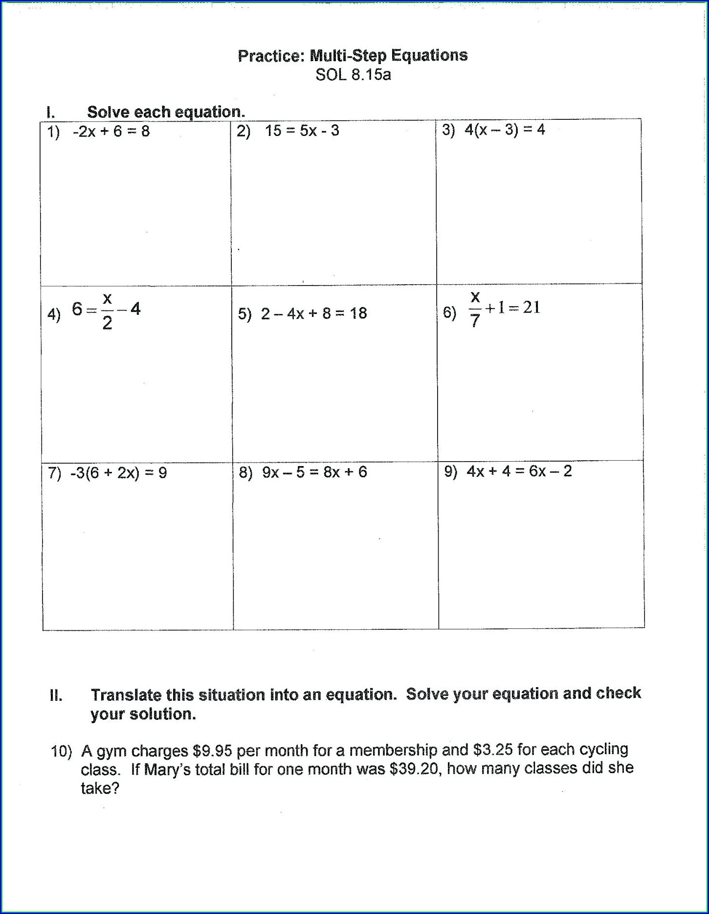 62 Solving Compound Inequalities Worksheet 36