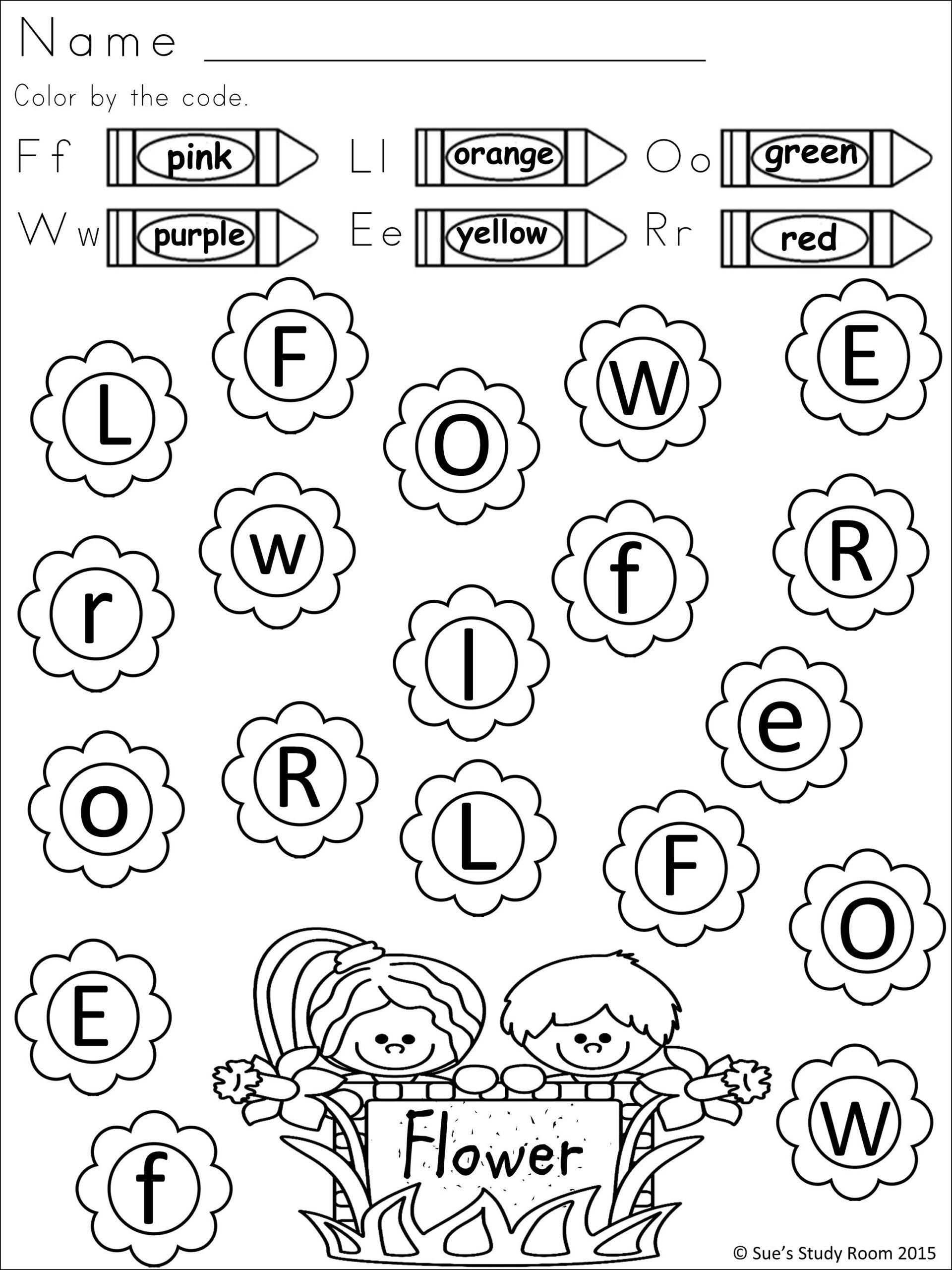 63 Kindergarten Language Arts Worksheets 13