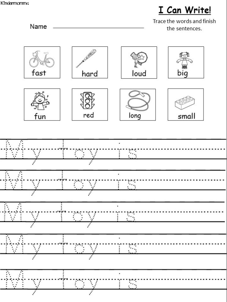 63 Kindergarten Language Arts Worksheets 27