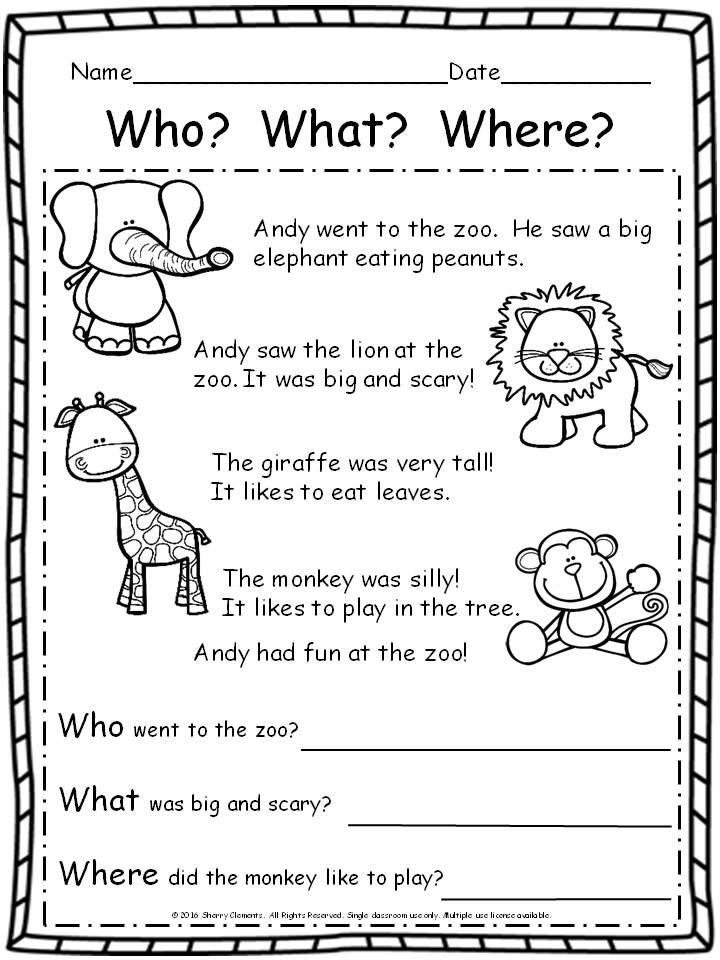 63 Kindergarten Language Arts Worksheets 29