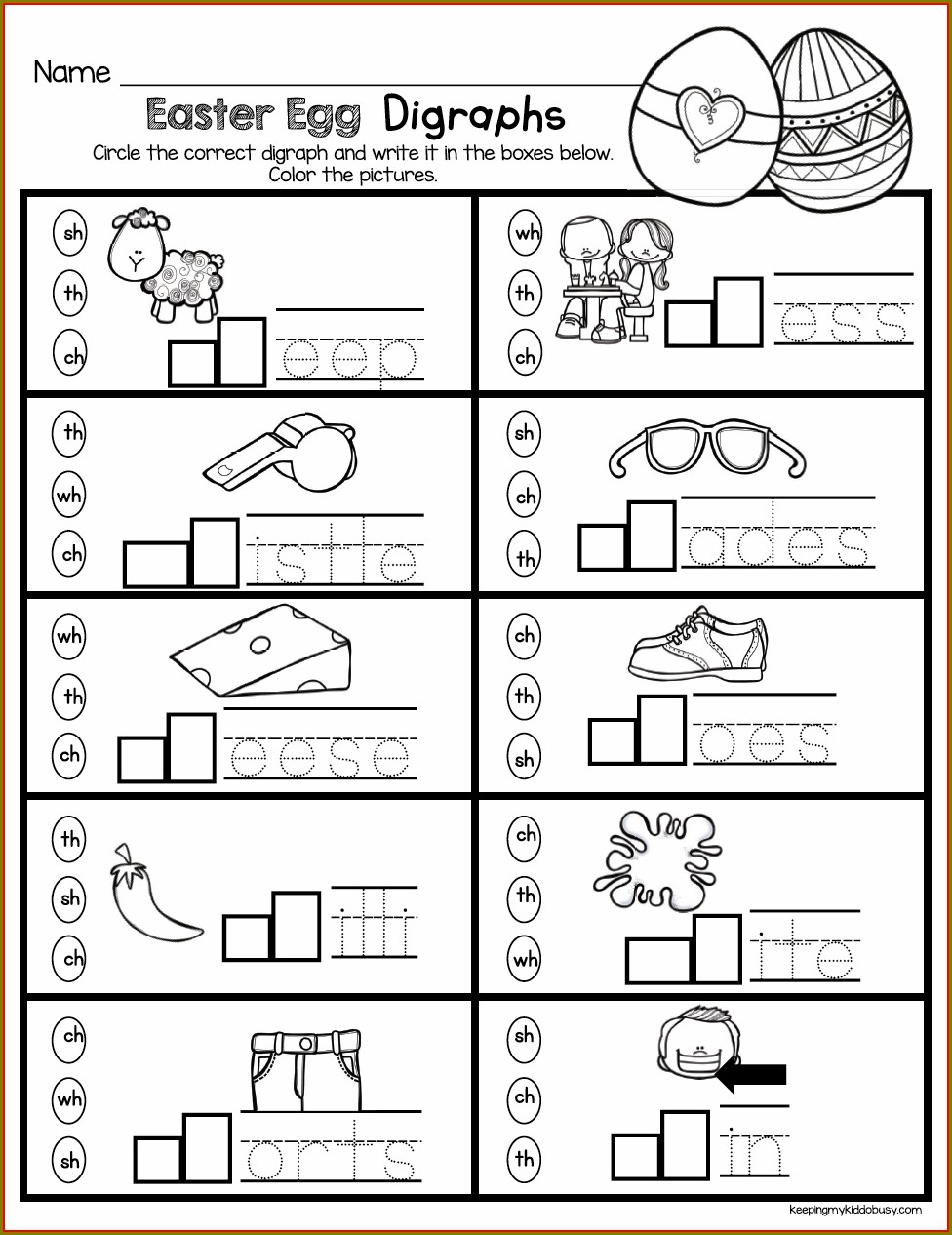 63 Kindergarten Language Arts Worksheets 33