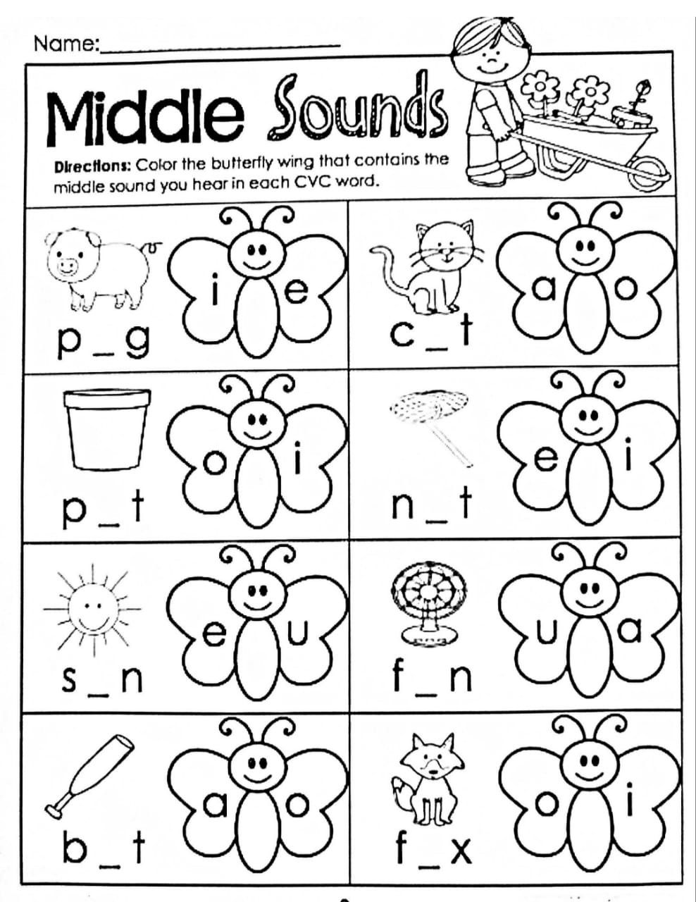 63 Kindergarten Language Arts Worksheets 39