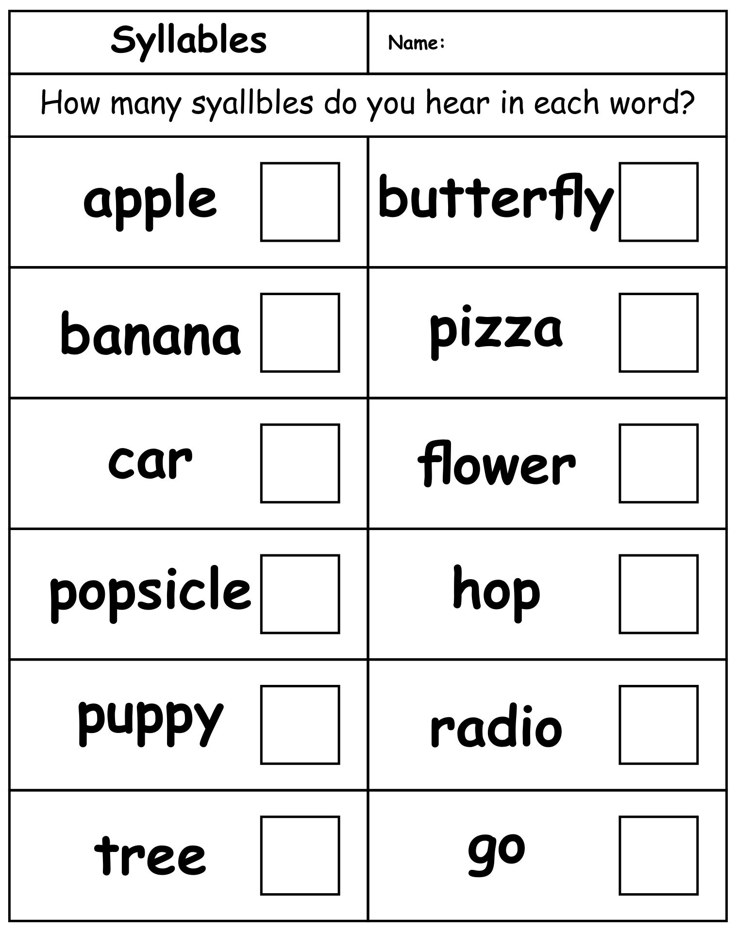 63 Kindergarten Language Arts Worksheets 4