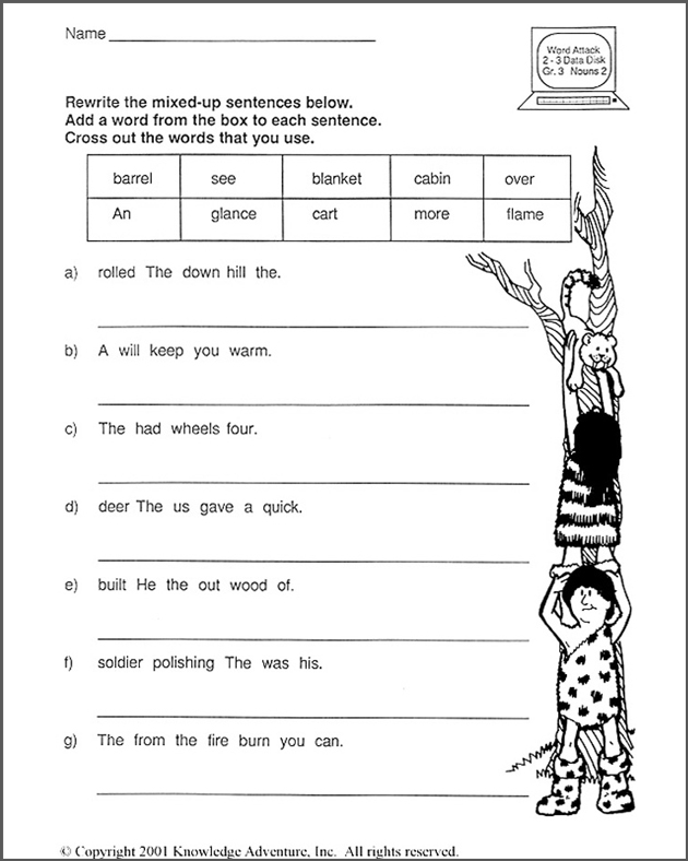 63 Kindergarten Language Arts Worksheets 5