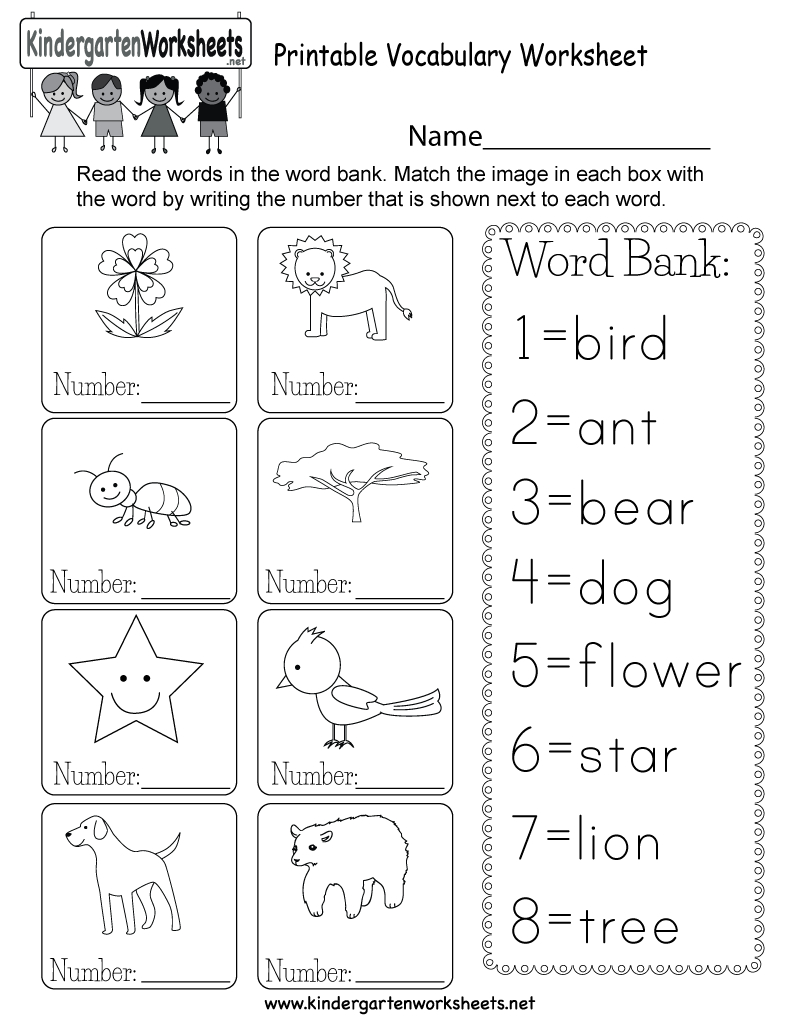 63 Kindergarten Language Arts Worksheets 50