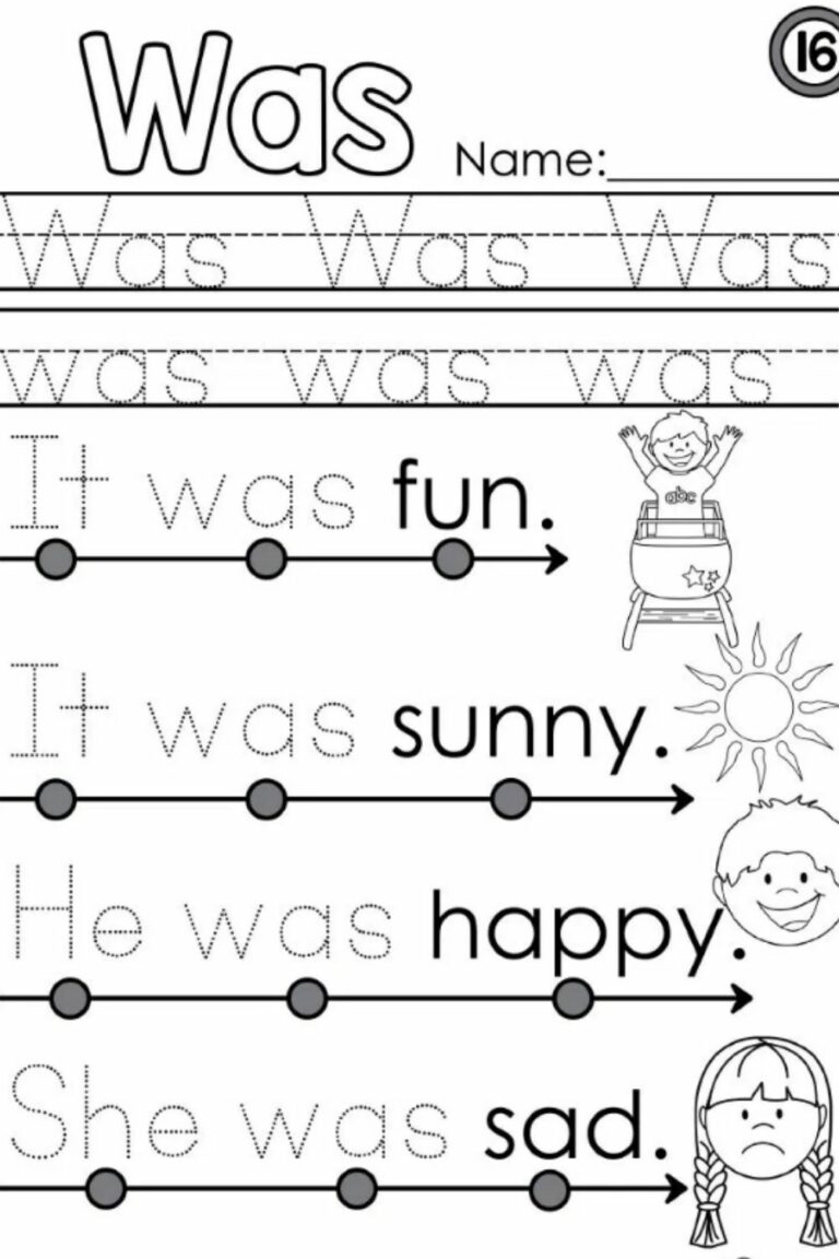 63 Kindergarten Language Arts Worksheets 52