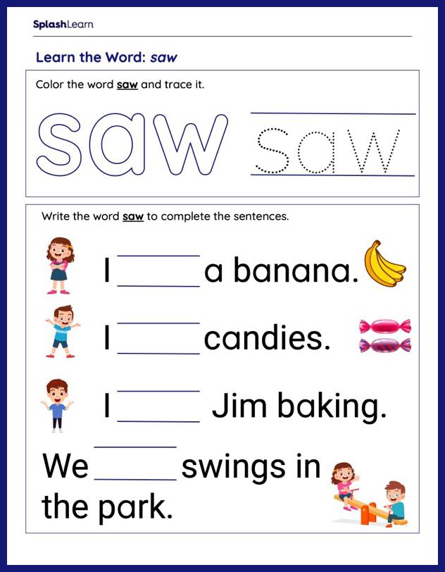 63 Kindergarten Language Arts Worksheets 7