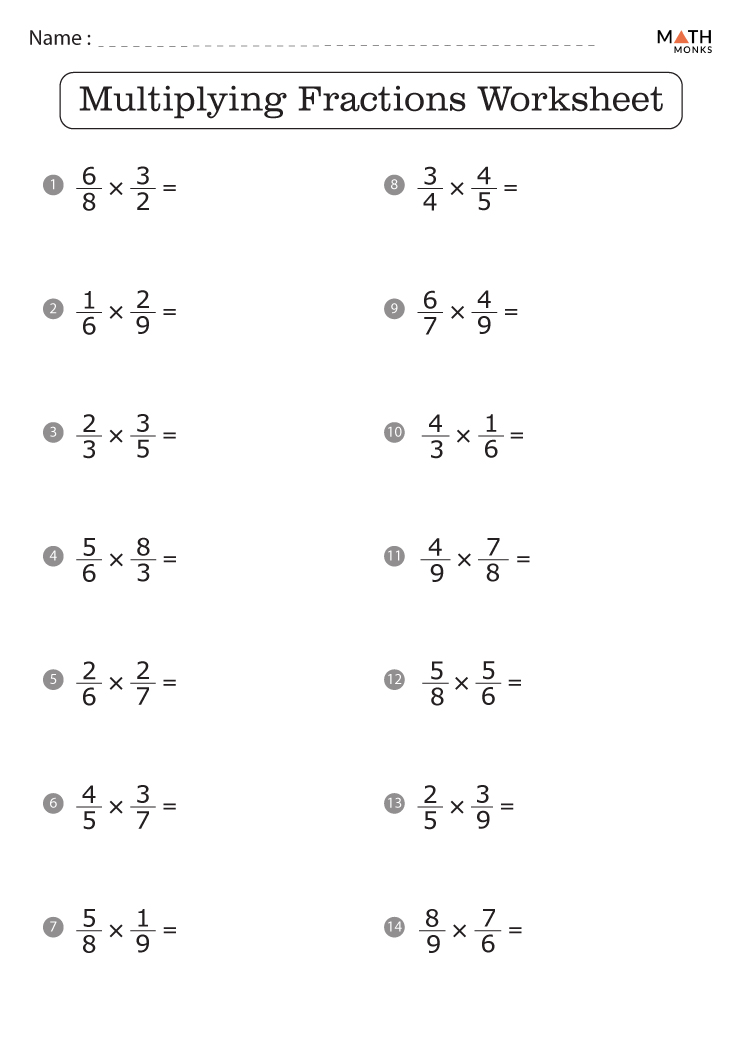 65 Fractions Worksheets Grade 5 55