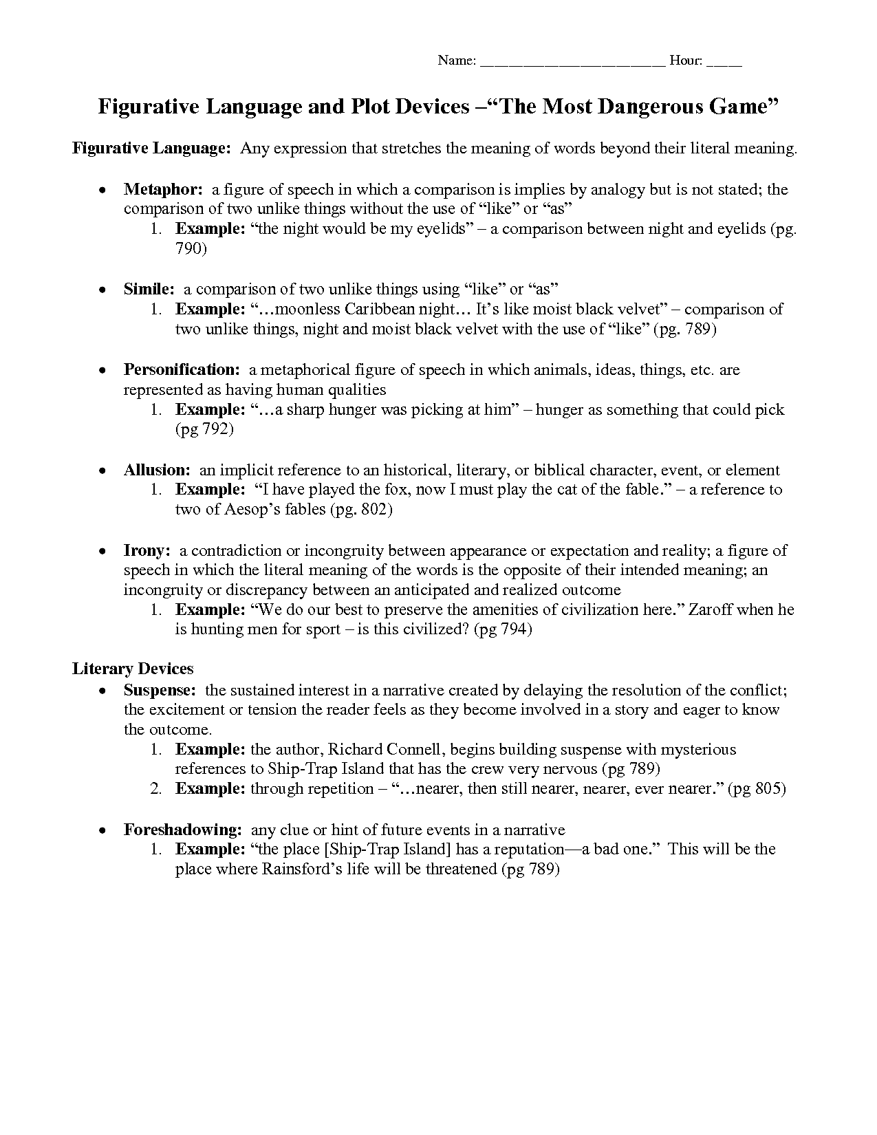 Best 60 Figurative Language Worksheet 1 11