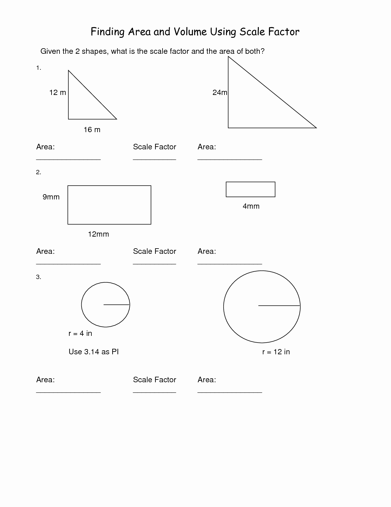 30 Worksheet On Scale Drawings 18