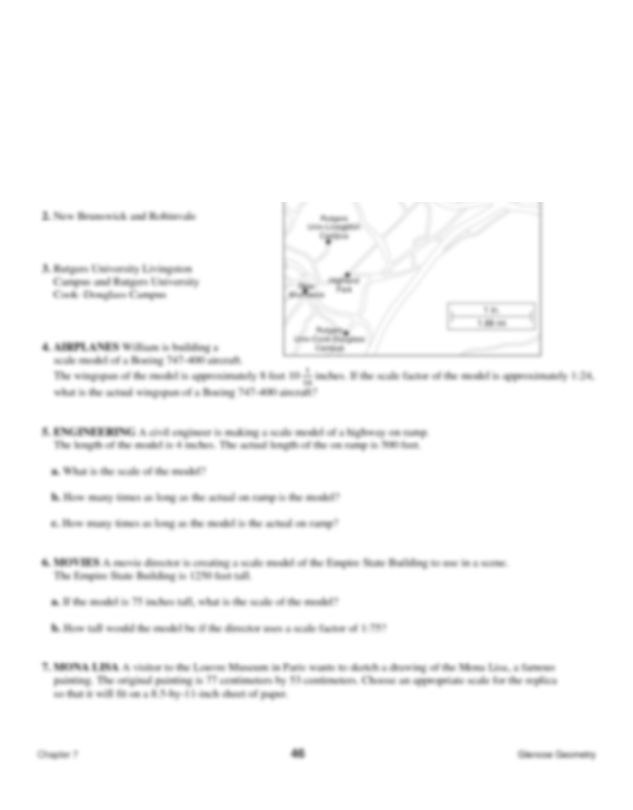 30 Worksheet On Scale Drawings 26