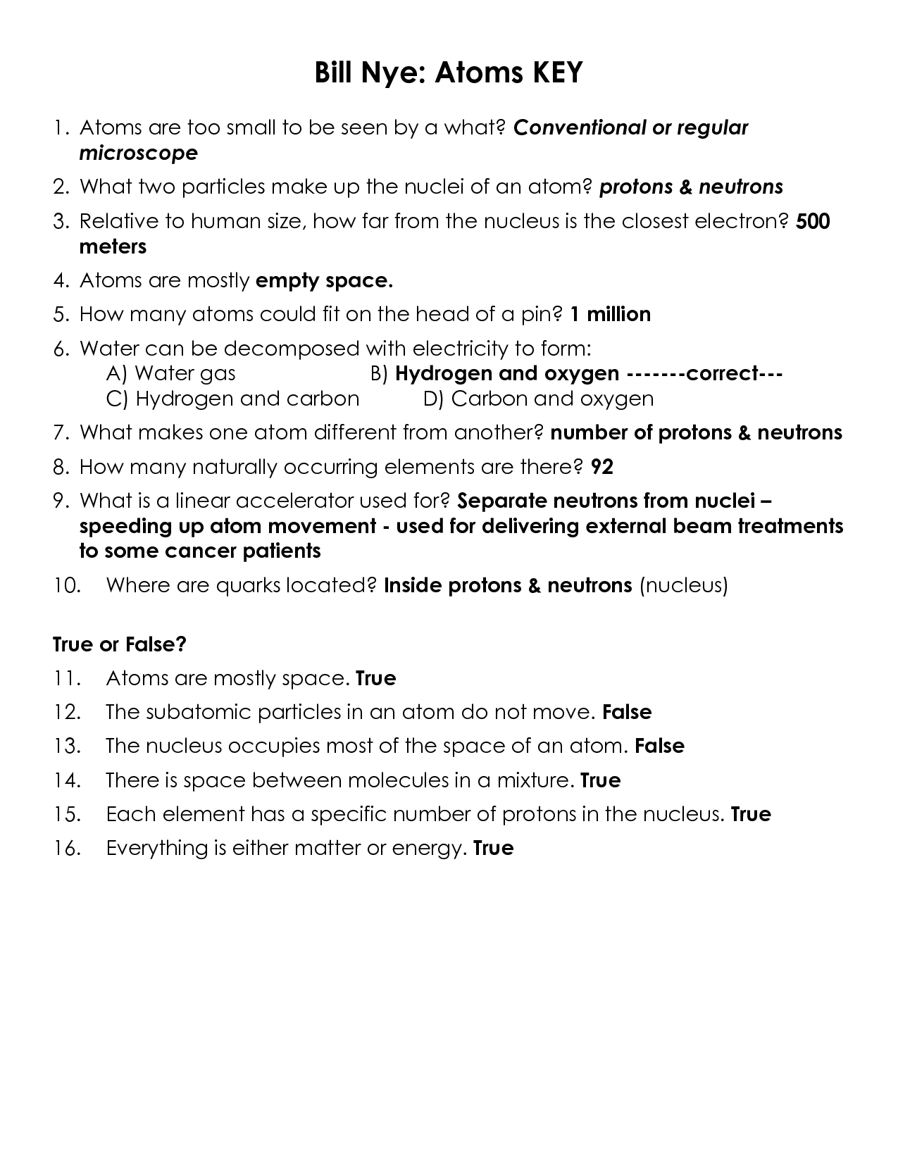 35 Bill Nye Motion Worksheet 16