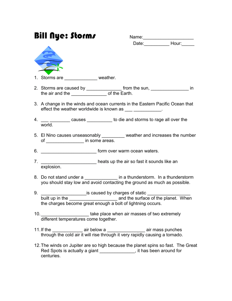 35 Bill Nye Motion Worksheet 2