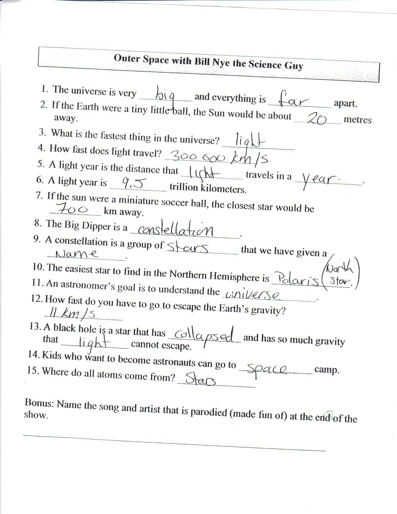 35 Bill Nye Motion Worksheet 24