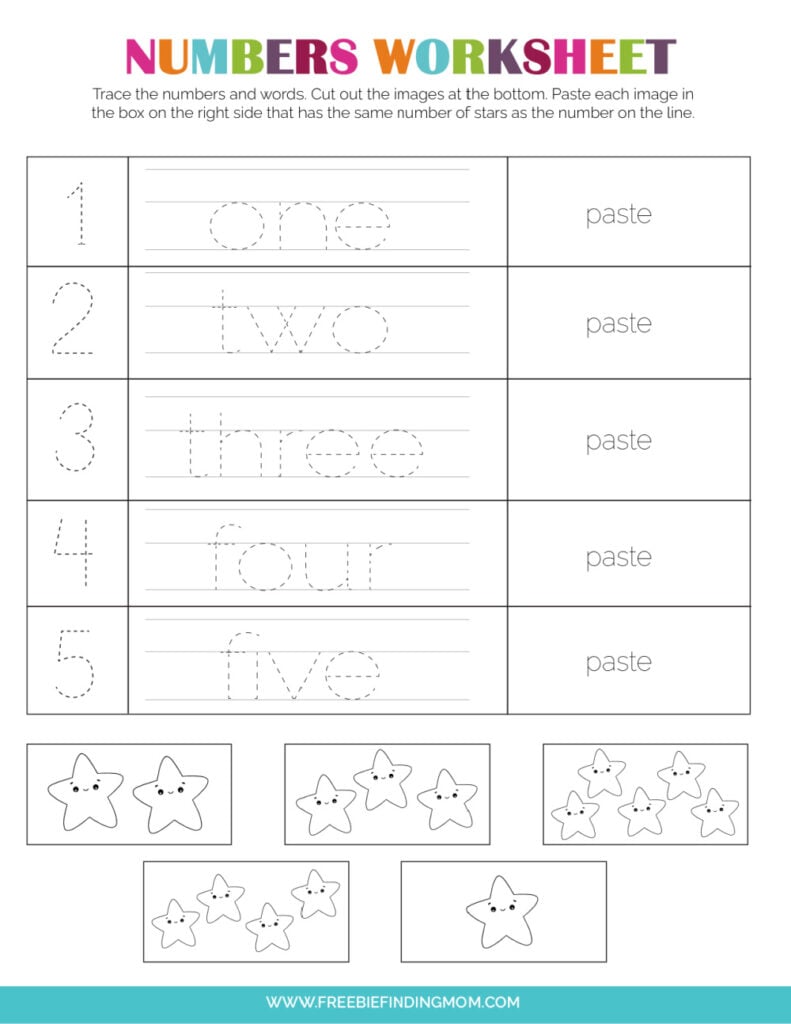 50 Number 3 Worksheet Preschool 24