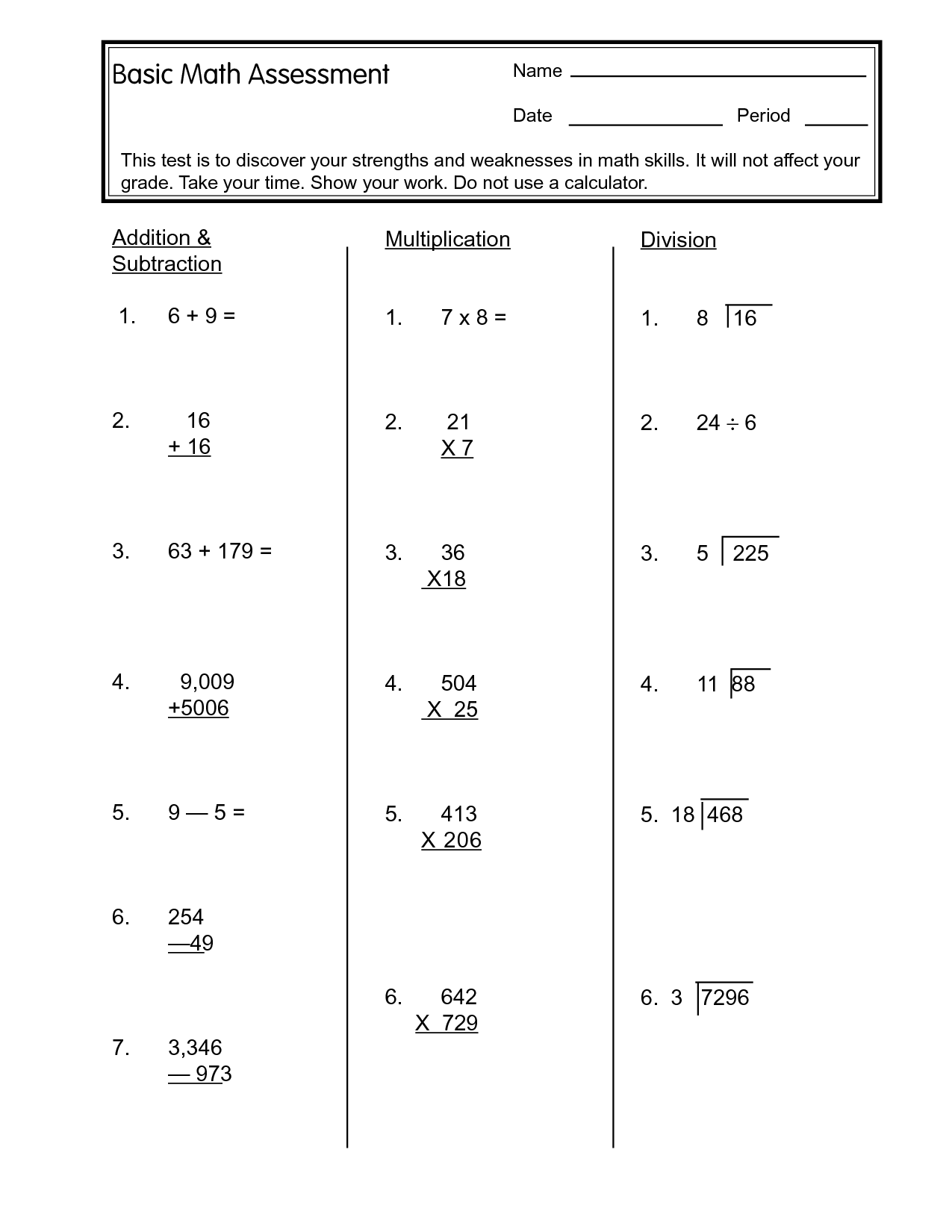 50 Worksheet For 6Th Graders 40