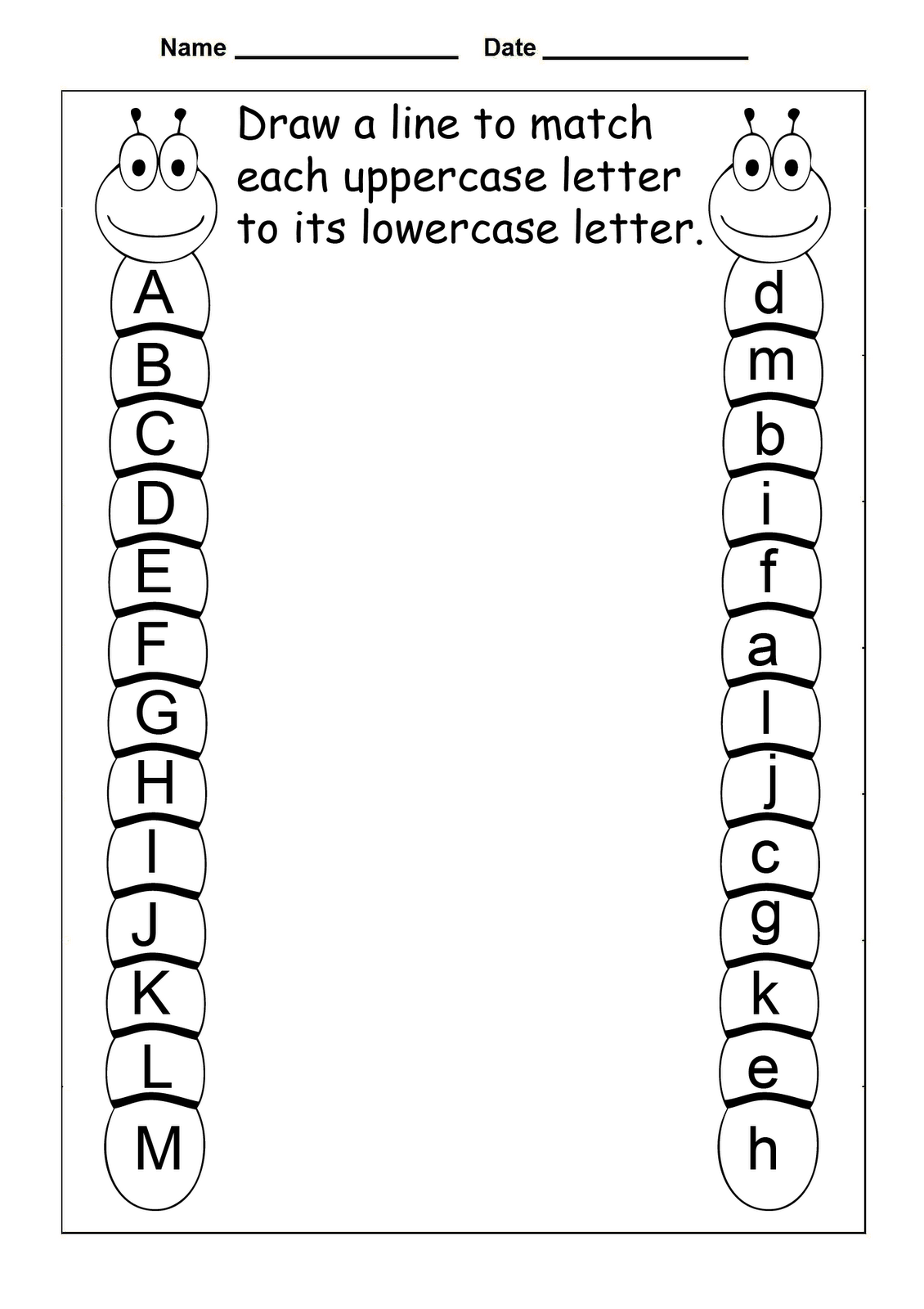 60 Free Prek Printable Worksheets 1