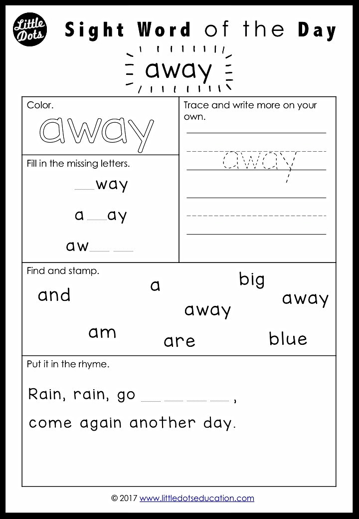 60 Free Prek Printable Worksheets 20