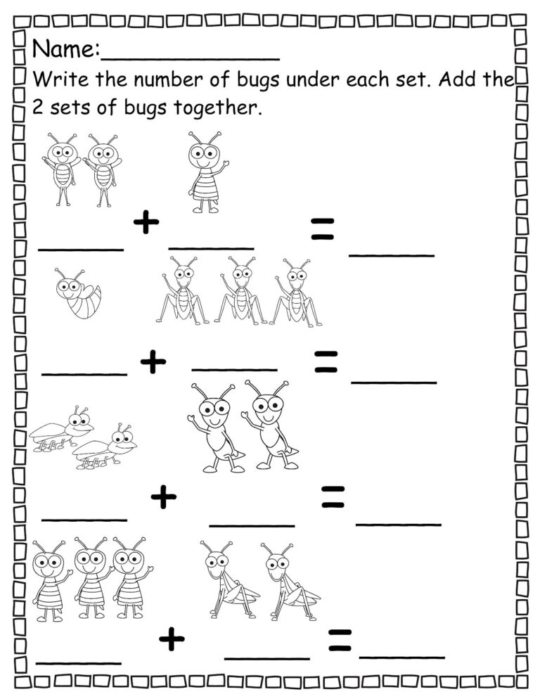 60 Free Prek Printable Worksheets 37