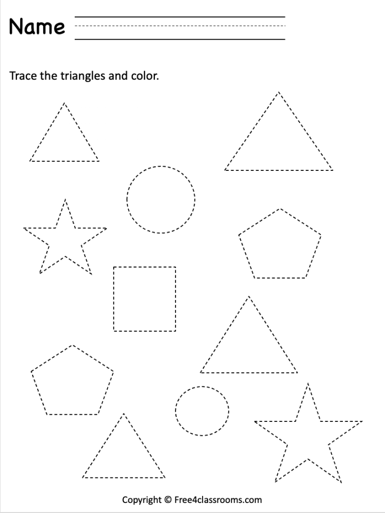 60 Free Prek Printable Worksheets 38