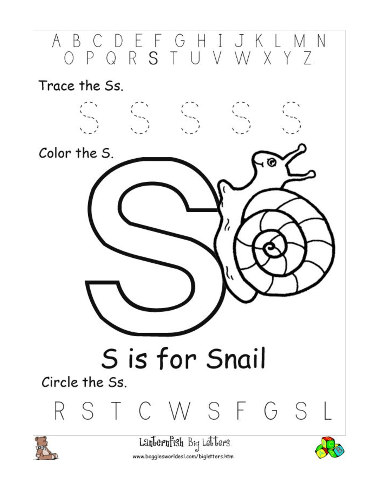 60 Free Prek Printable Worksheets 42