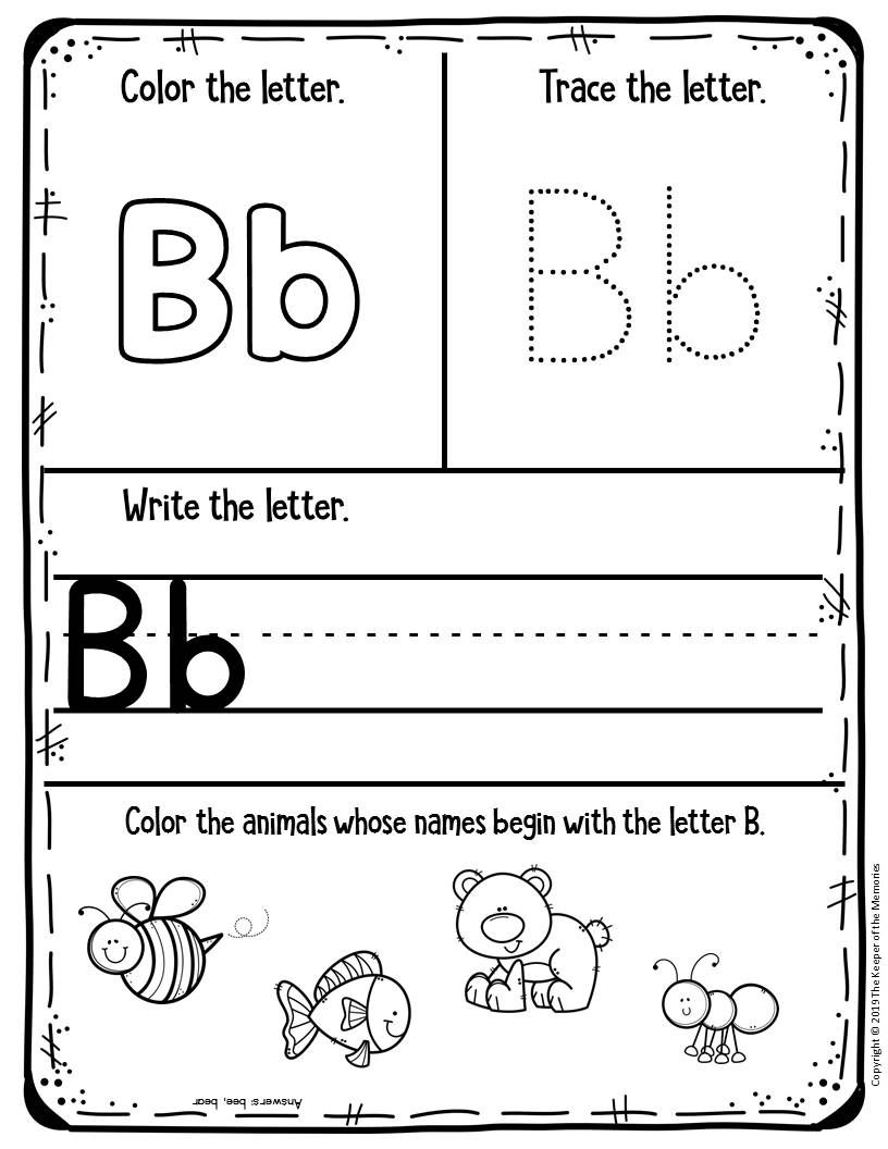 60 Free Prek Printable Worksheets 49