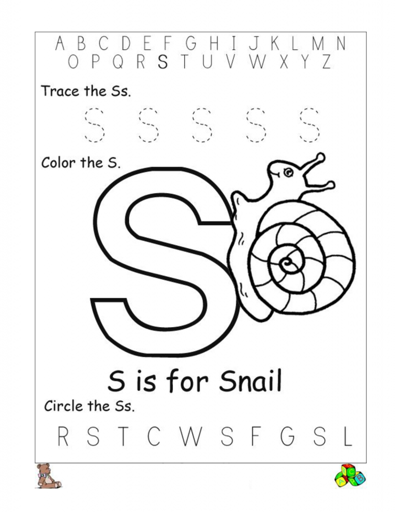 60 Free Prek Printable Worksheets 5