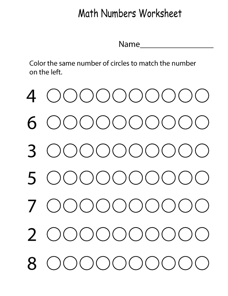 60 Free Prek Printable Worksheets 52