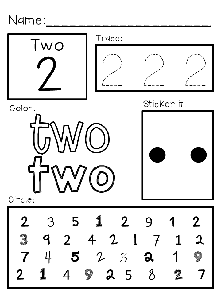 60 Free Prek Printable Worksheets 57