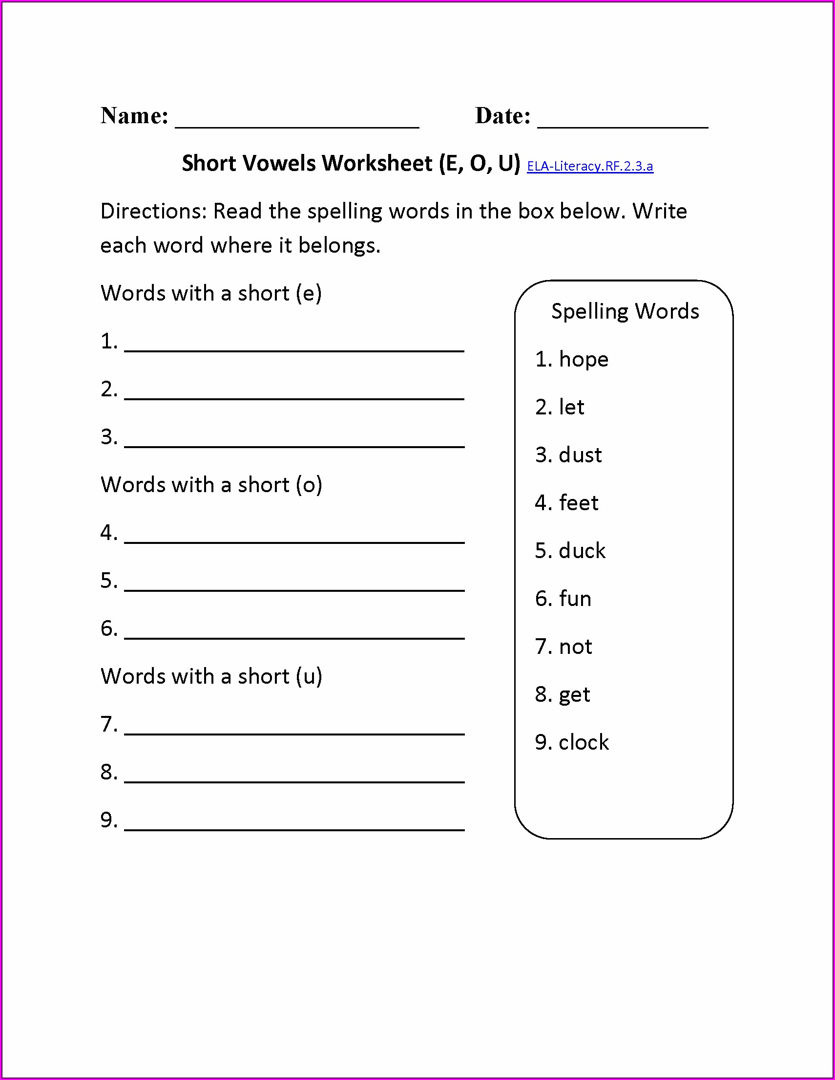 65 2Nd Grade Phonics Worksheets 22