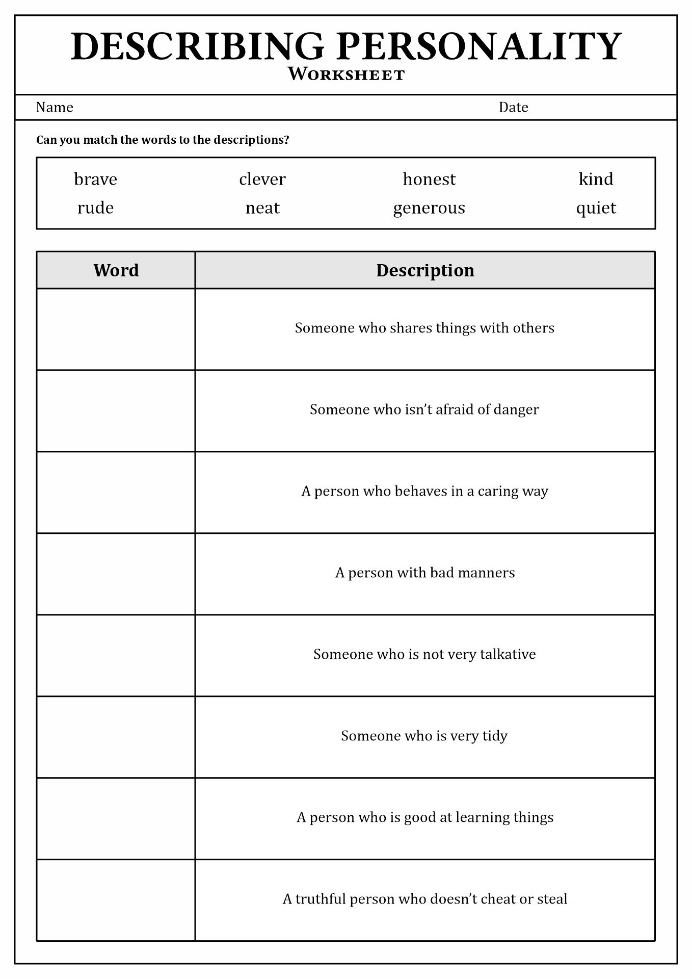 80 Printable Disc Assessment Worksheet Pdf 17