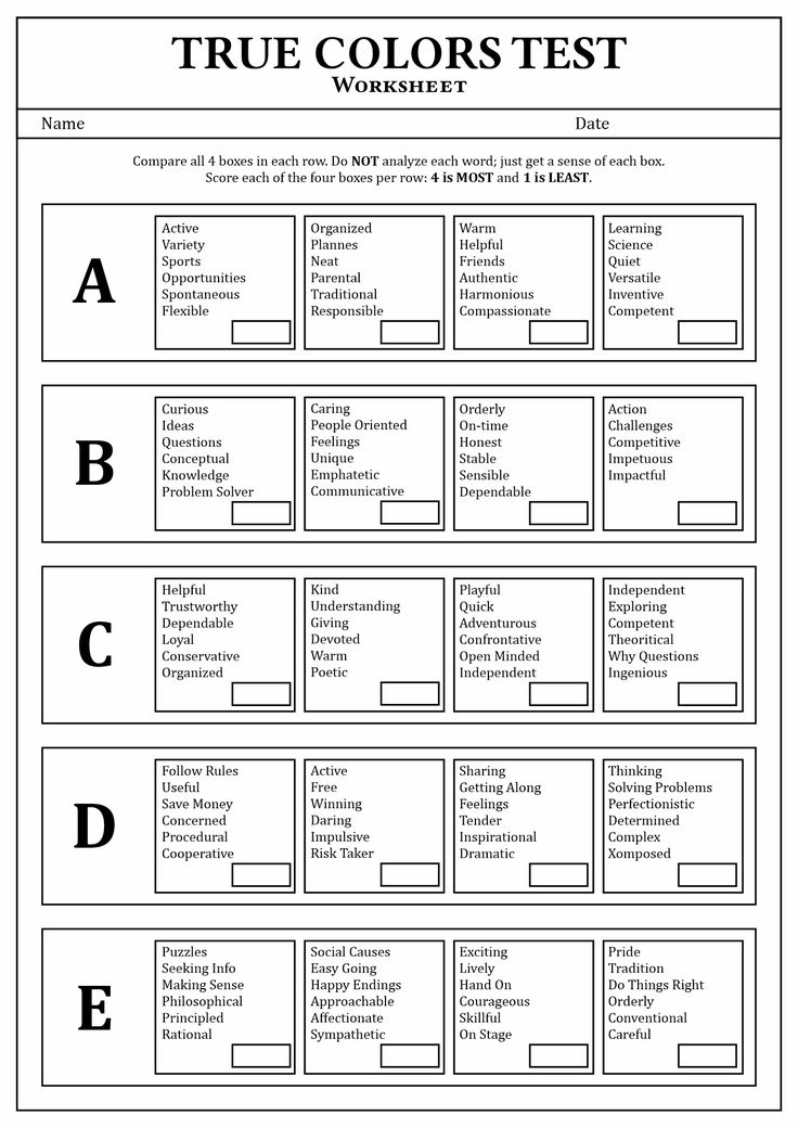 80 Printable Disc Assessment Worksheet Pdf 85