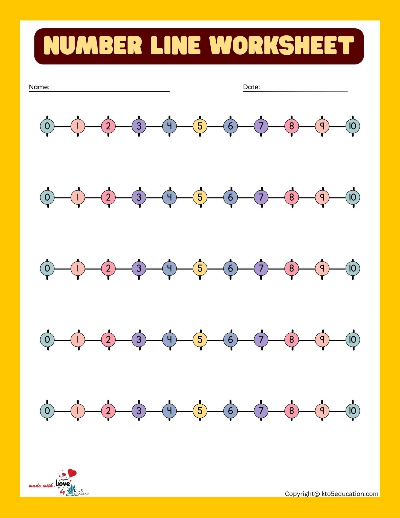 80 Printable Fraction Number Line Worksheet 38