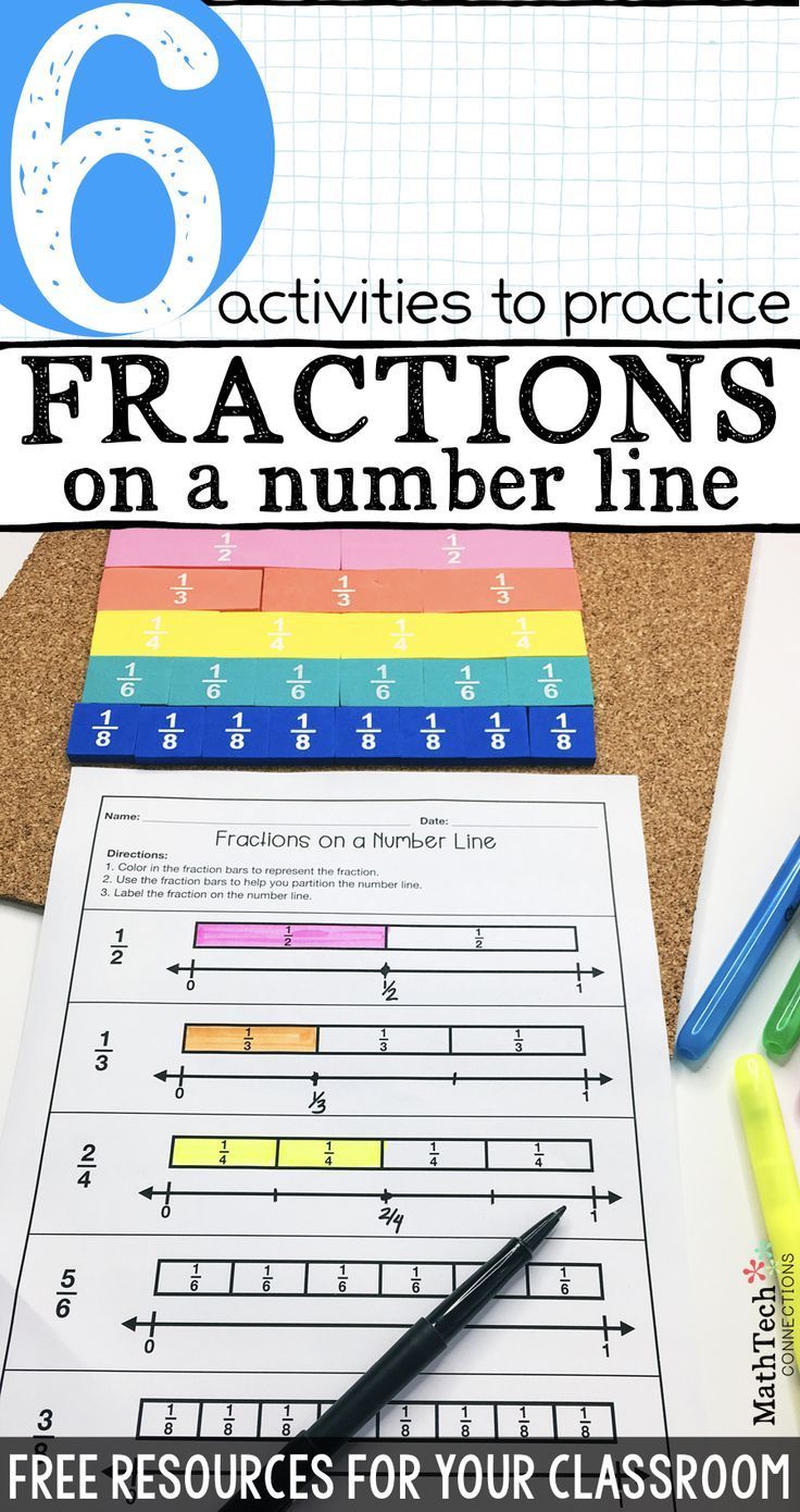 80 Printable Fraction Number Line Worksheet 42