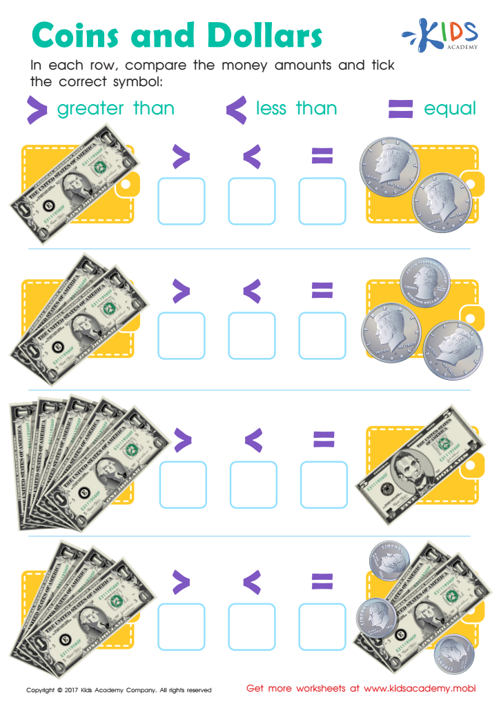 80 Printable Money Worksheets 1St Grade 34