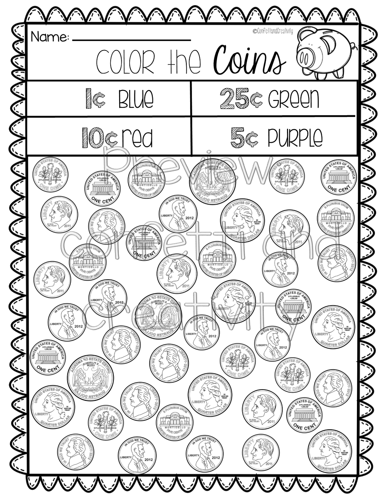 80 Printable Money Worksheets 1St Grade 38