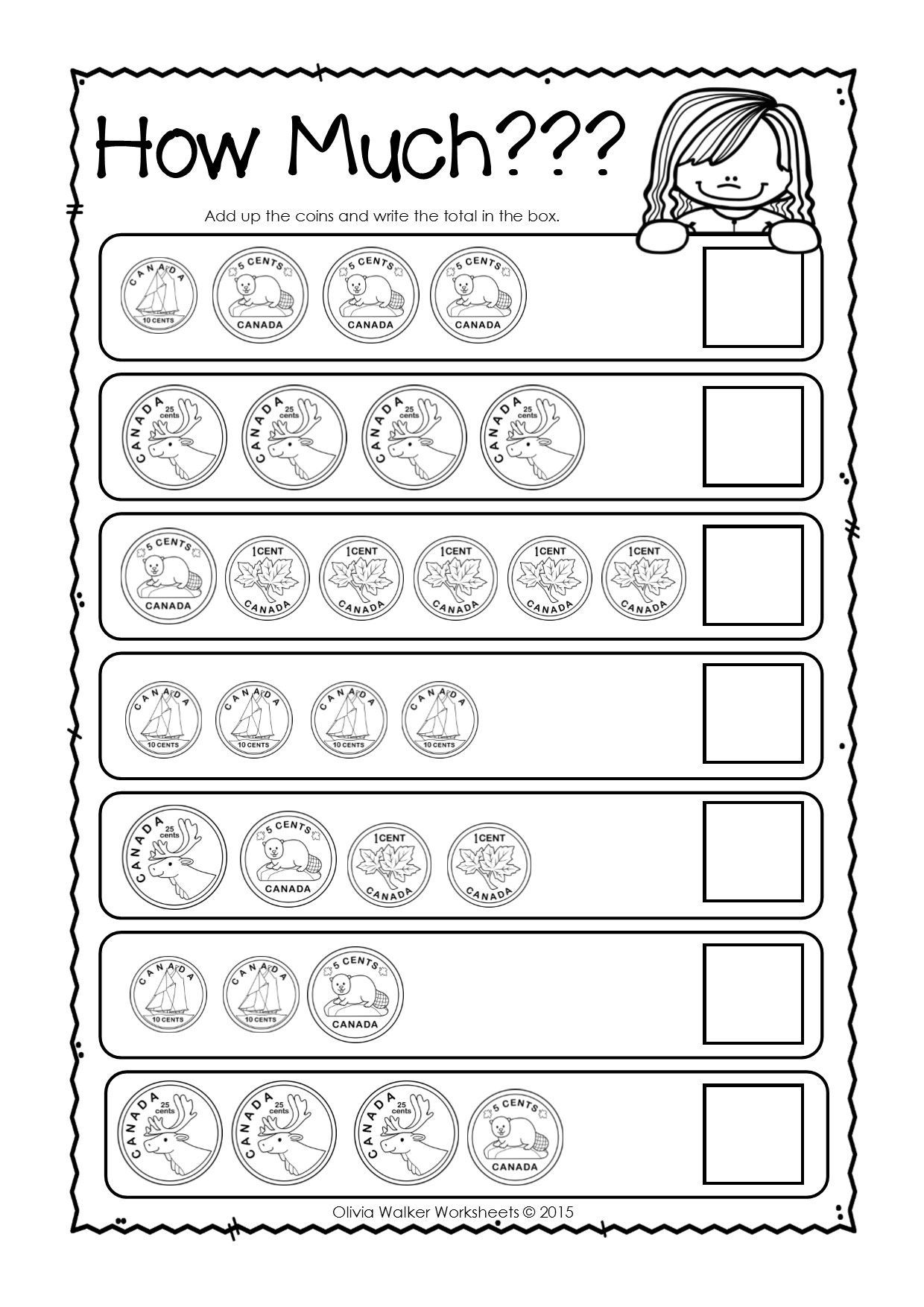 80 Printable Money Worksheets 1St Grade 64