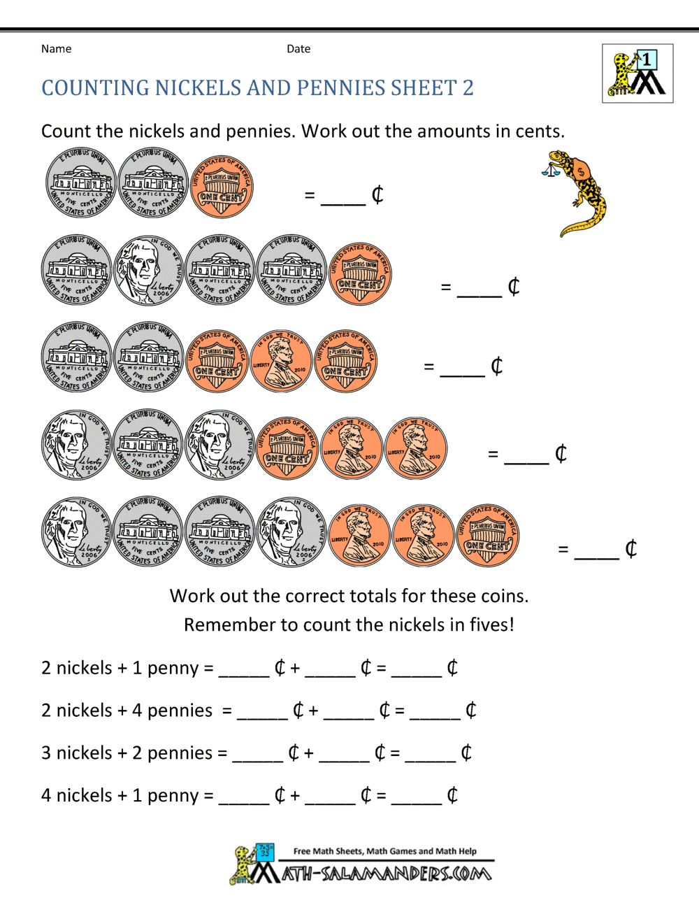 80 Printable Money Worksheets 1St Grade 79