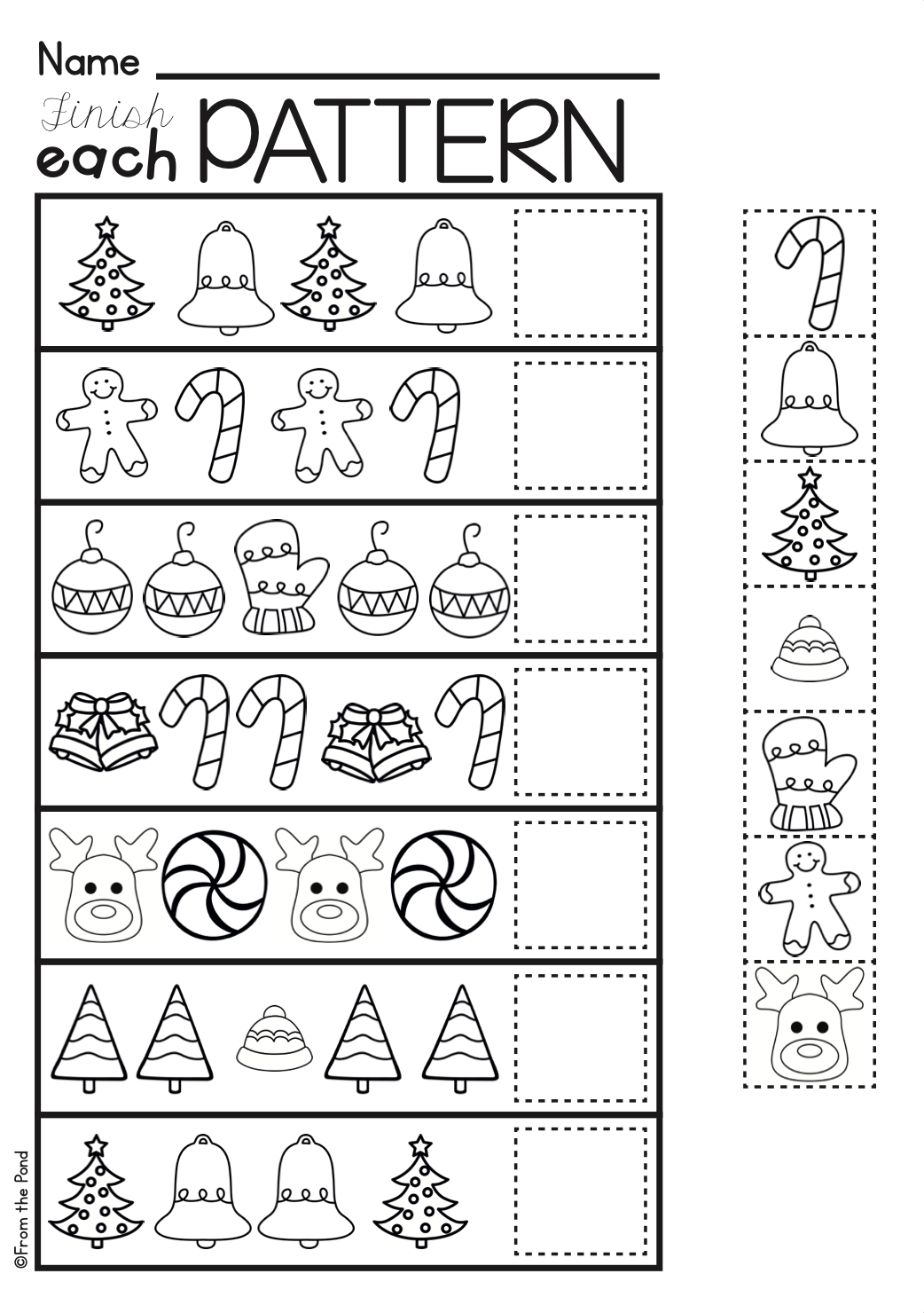 80 Printable Pre K Learning Worksheets 13