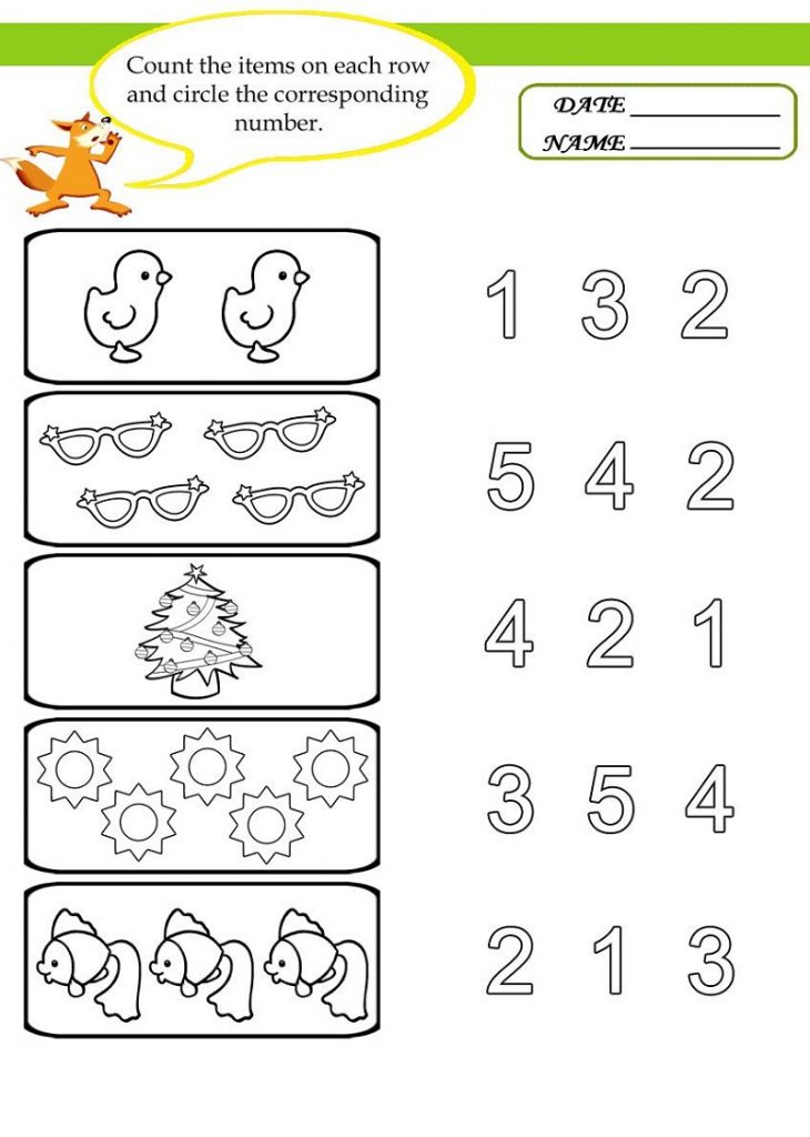 80 Printable Pre K Learning Worksheets 21