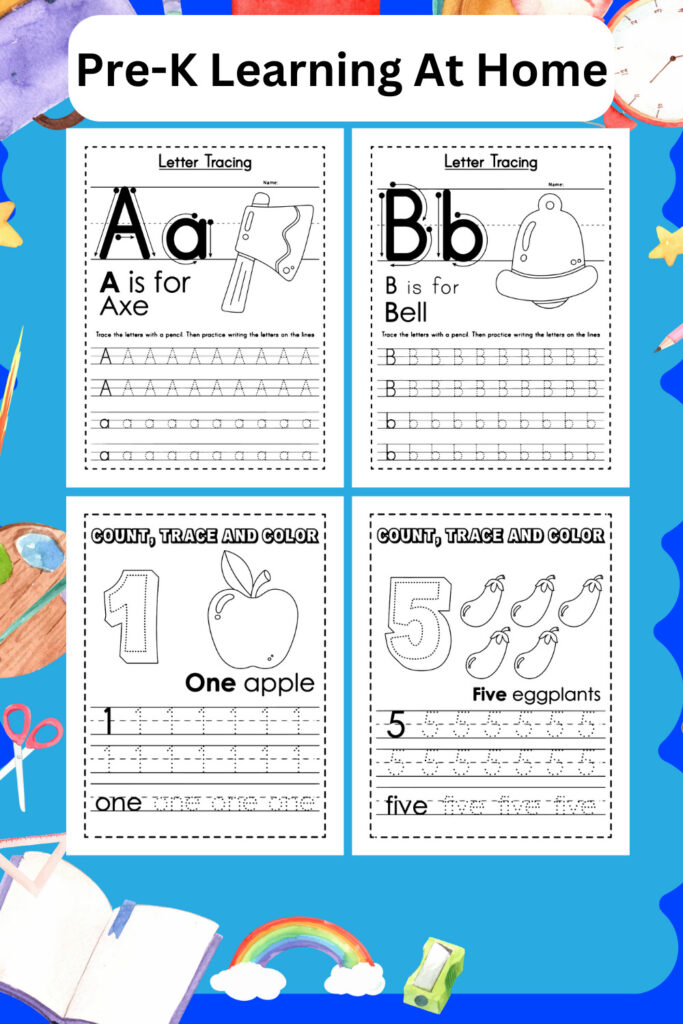 80 Printable Pre K Learning Worksheets 30