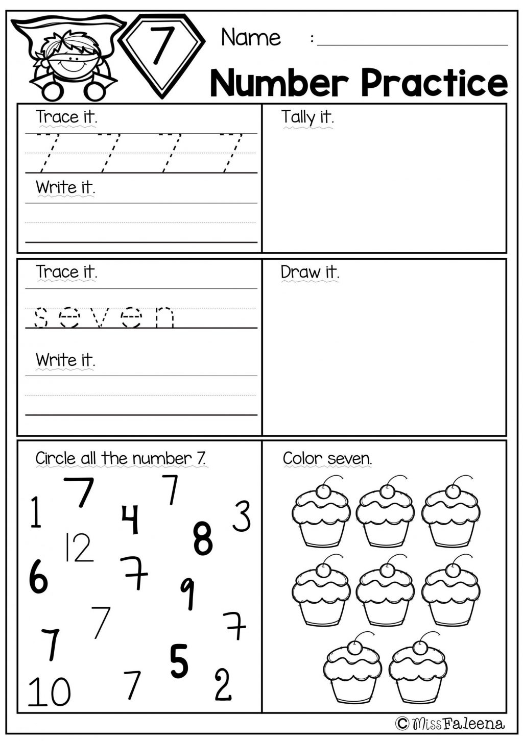 80 Printable Pre K Learning Worksheets 44